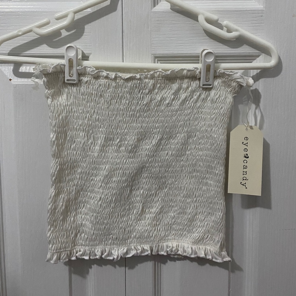 White tube top